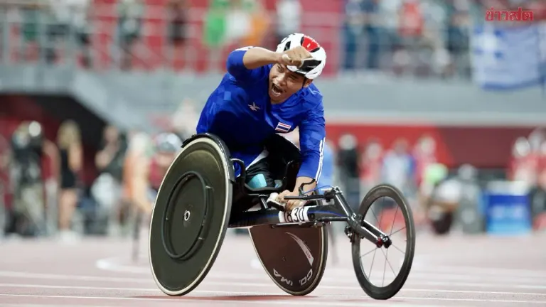 9 Years in the Making! Pongskor Shatters World Record in 200m Wheelchair Racing in Switzerland