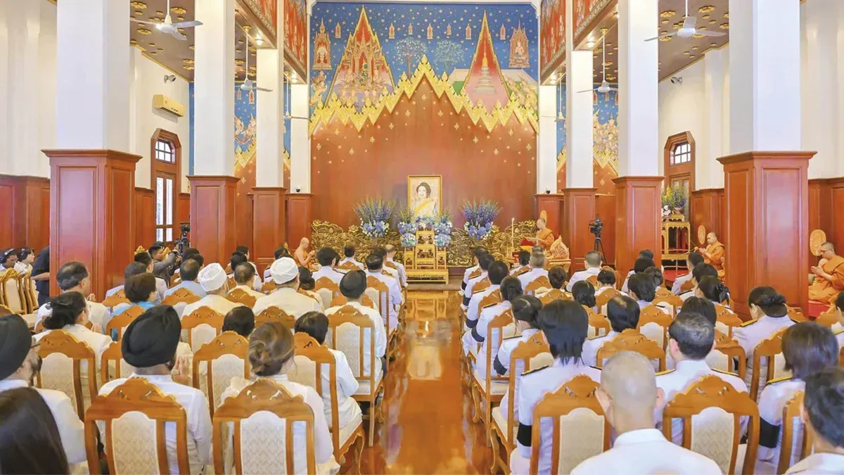Thailand Holds Merit-Making Ceremony For Late Queen Sirikit