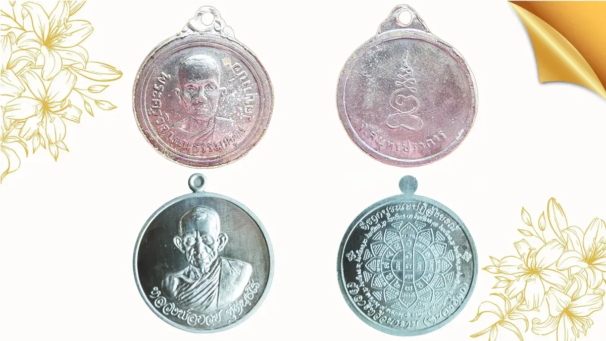Buddhist Amulet World – First Edition Luang Pho Charn Coins and Luang Pho Kuay Coins from Wat Nong Iduk