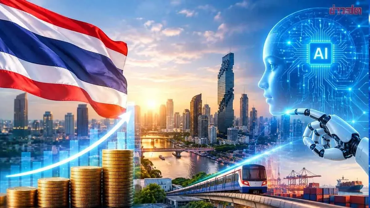 Thailand's GDP Growth Upgraded to 2.5% on AI Investment Cycle