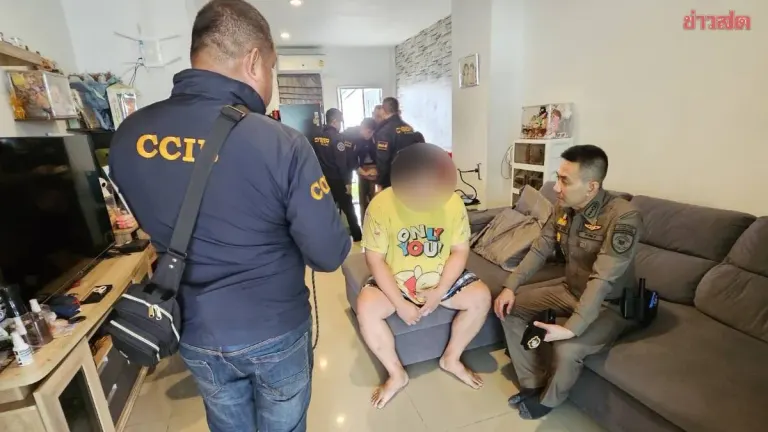 Cyber Police Bust Gambling Network, Seize 200 Million Baht Yearly