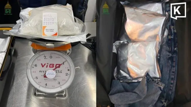 Indian Passenger Arrested at Suvarnabhumi with 6kg of Etomidate