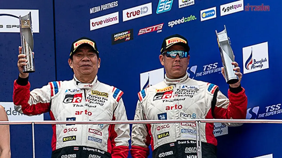 Toyota Gazoo Racing Thailand Claims Podium Finish at Sepang GT4 Race