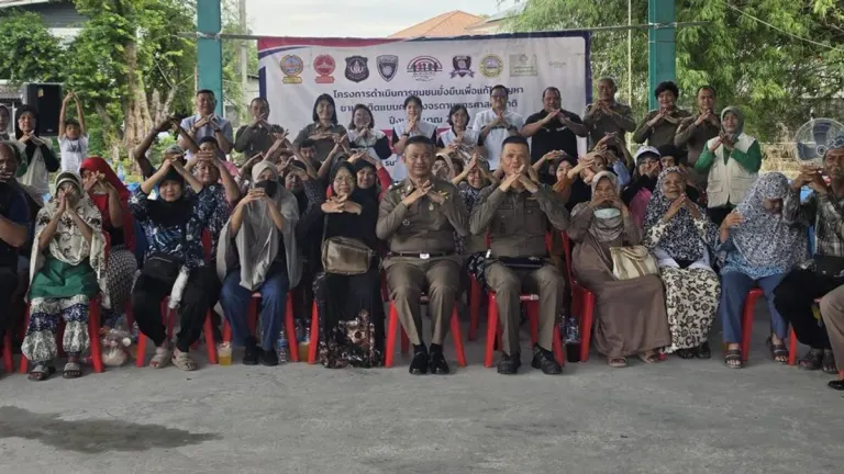 Police Back Sustainable Subdistrict Drug Crackdown Initiative