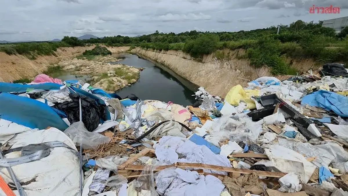 Rayong Governor Cracks Down on Illegal Industrial Waste Dumping