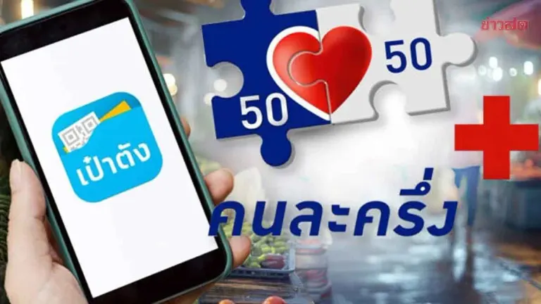 20 Million Thais Celebrating! Treasury Approves Half Plus Program Disbursing 4,000 Baht Per Person, Including Welfare Card Holders