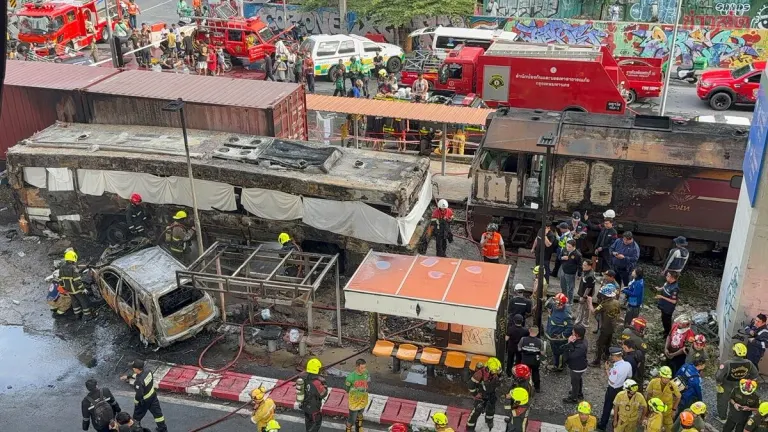 Bus Driver to Face Charges in Fatal Train Collision; Still Hospitalized with Severe Burns