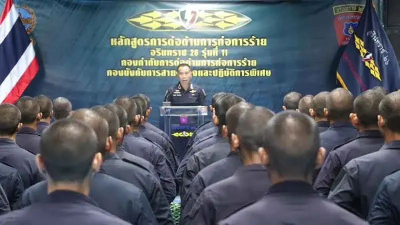 Deputy National Police Chief Opens Orinthraj 26 Batch 11 Counter-Terrorism Curriculum to Develop High-Capacity Personnel