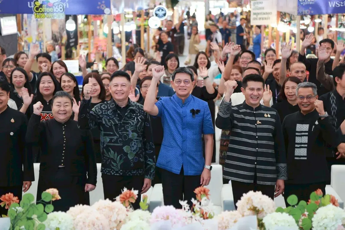 Community Development Department Launches Grand 'Regional OTOP Nan Province' Event, Showcasing Local Colors and Community Wisdom