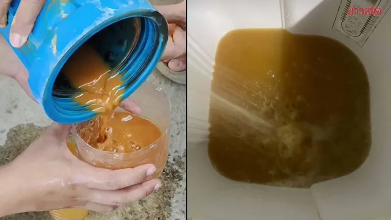 Uthairani residents endure cloudy, foul-smelling water for two months; local administration buys tap water from neighboring areas as interim solution