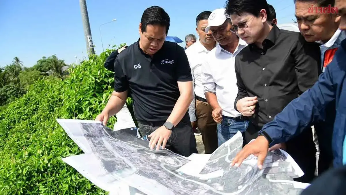 Transport Ministry Mobilizes Dredging Plan Against Songkhla Flooding