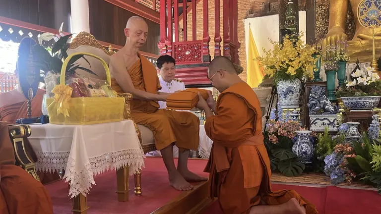 Chiang Mai Abbot Receives Royal Ecclesiastical Rank