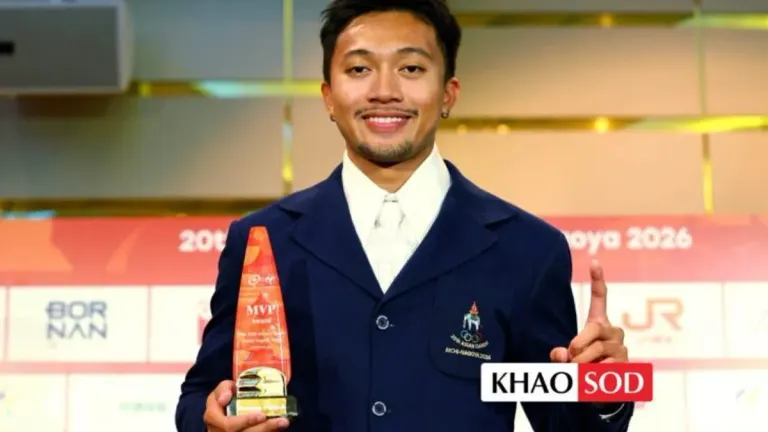 Thai Sprinter Puripol Boonson Wins First Asian Games MVP