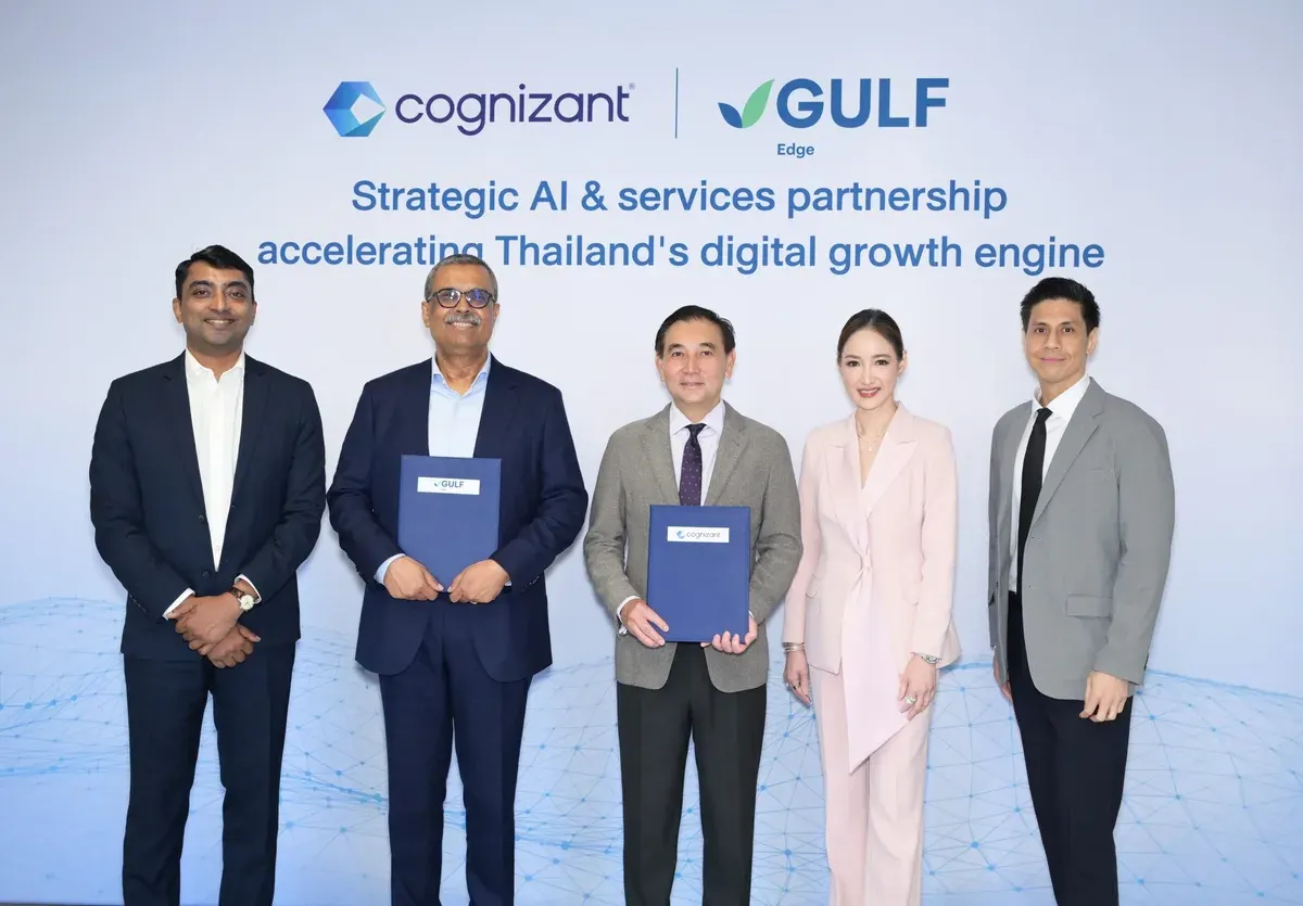 Gulf Edge Partners with Cognizant to Advance AI Across Thailand