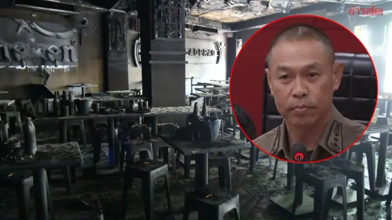 Police Reveal Cyanide Found in Fire Victims at Bangkok Beer Hall