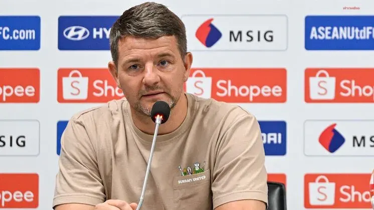 Buriram United Manager Mark Jackson Confident of Advancing Past Johor Darul Ta'zim to AFC Club Championship Final