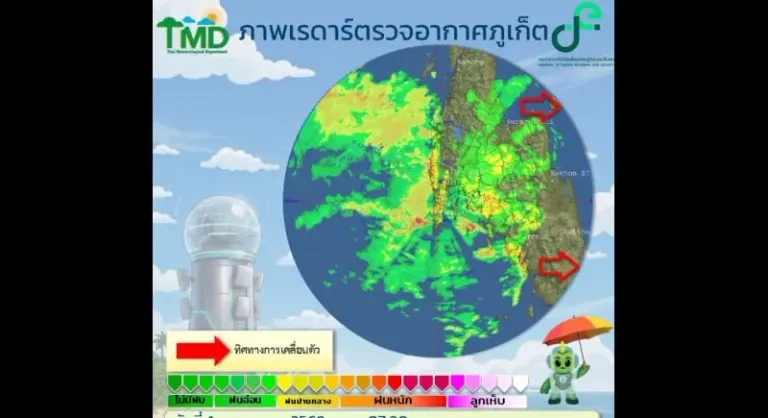 Phuket Braces For Heavy Rain And Rough Seas