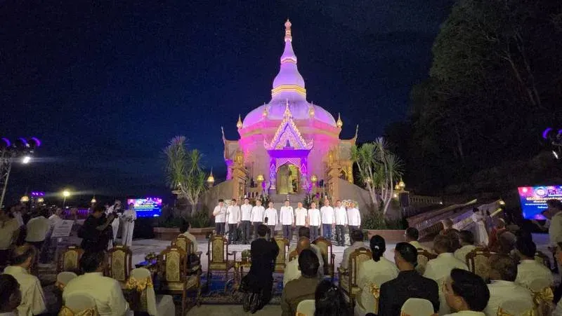‘Monkey Hill’ temple gets LED upgrade