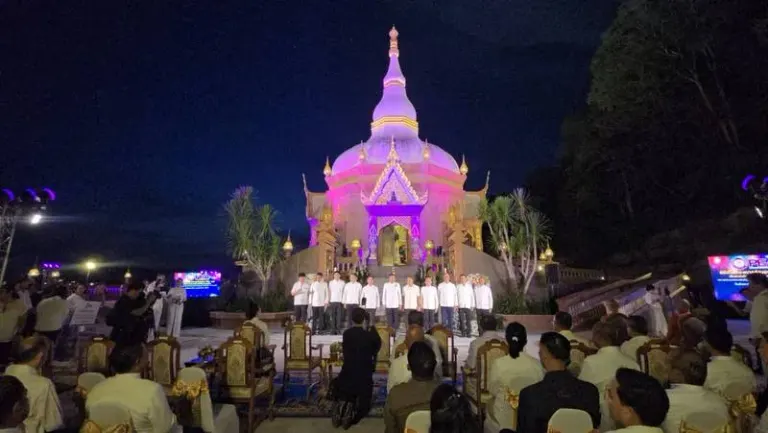 ‘Monkey Hill’ temple gets LED upgrade