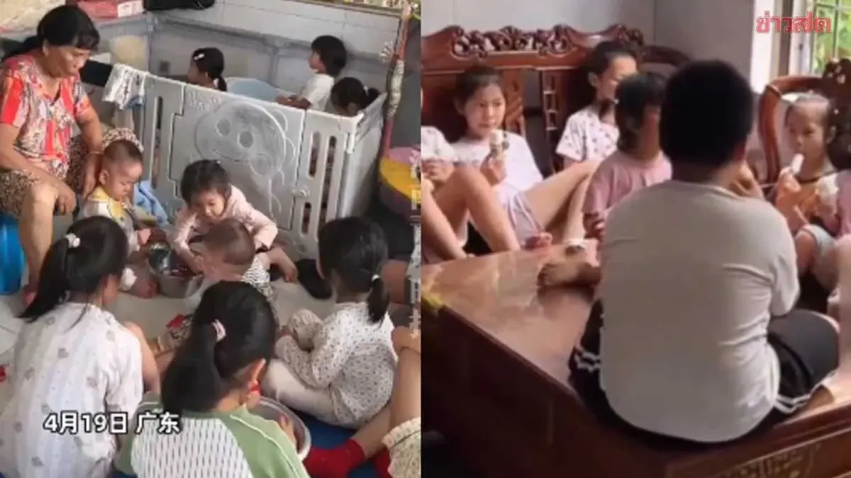 Chinese Woman Expected Rest After Raising 9 Children, Instead Caring for Nearly 30 Grandchildren Alone