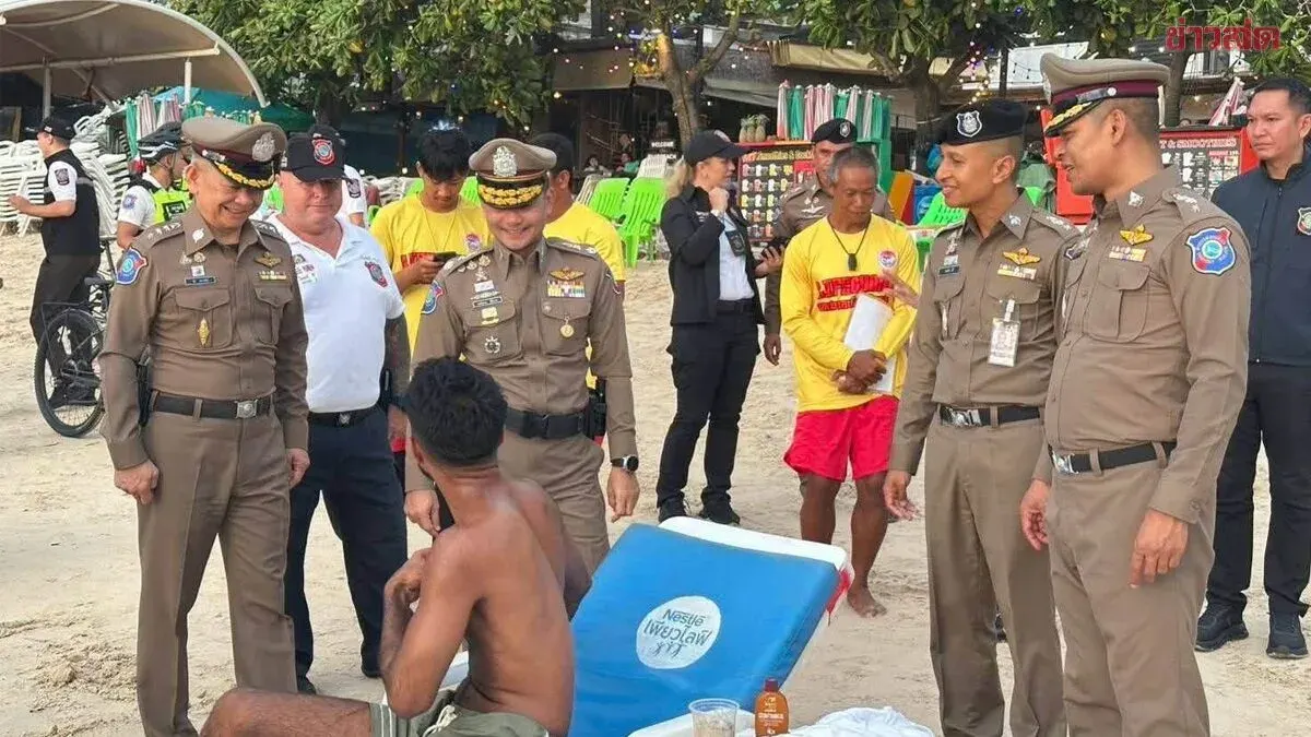 Thai Police Deploy Safety Patrols at Patong Beach
