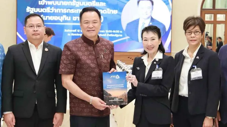 New FTI President Pimjai Meets with PM, Proposes 6 Economic Development Guidelines and Revival of Industry Board