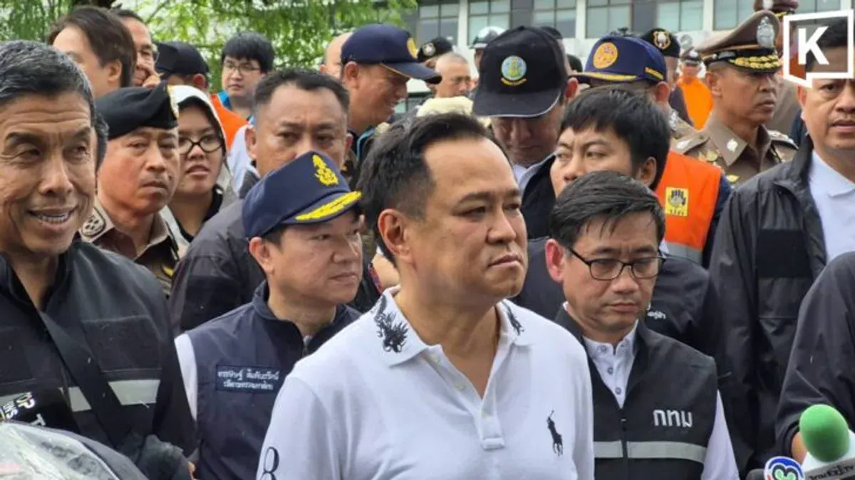 Flood Victims Scold PM Anutin Over Relief Efforts