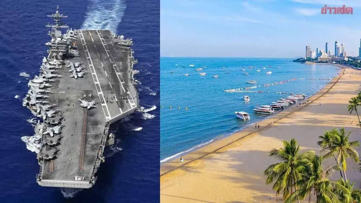 US Navy Port Visit Boosts Pattaya's Global Tourism Profile