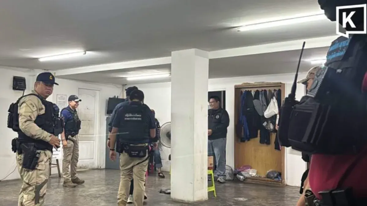 Chiang Mai Gambling Raids Arrest Over 100, Seize 2 Million Baht