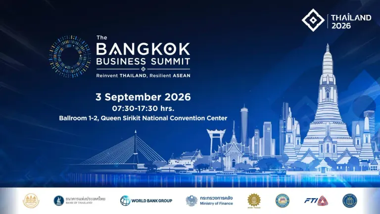 Thailand Launches Bangkok Business Summit 2026 to Drive Economic Reinvention