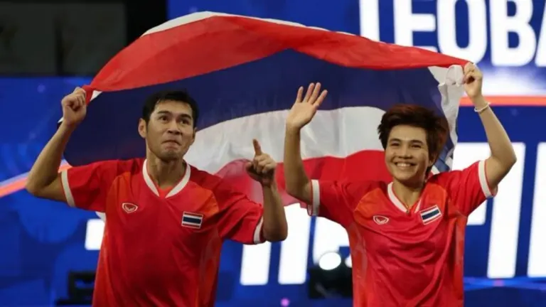 Thailand Sweeps All Three Techball Golds at Asian Games