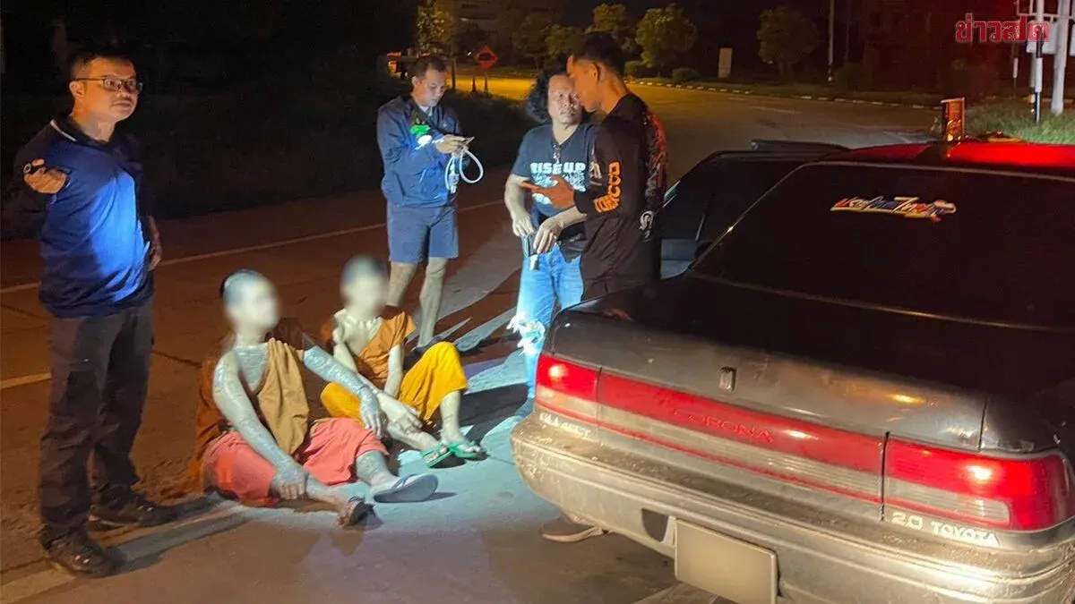 Four Monks Arrested in Buriram Drug Bust