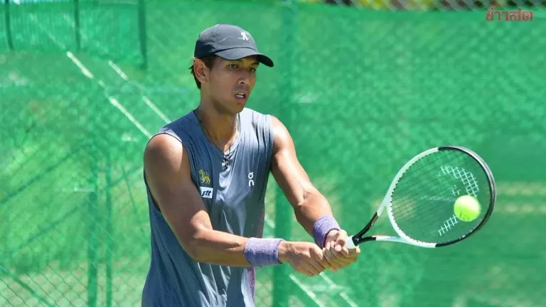 Kasidis Defeats Young Mexican Player to Advance to Finals at Kamphaengaen Agricultural University ITF Tennis Tournament