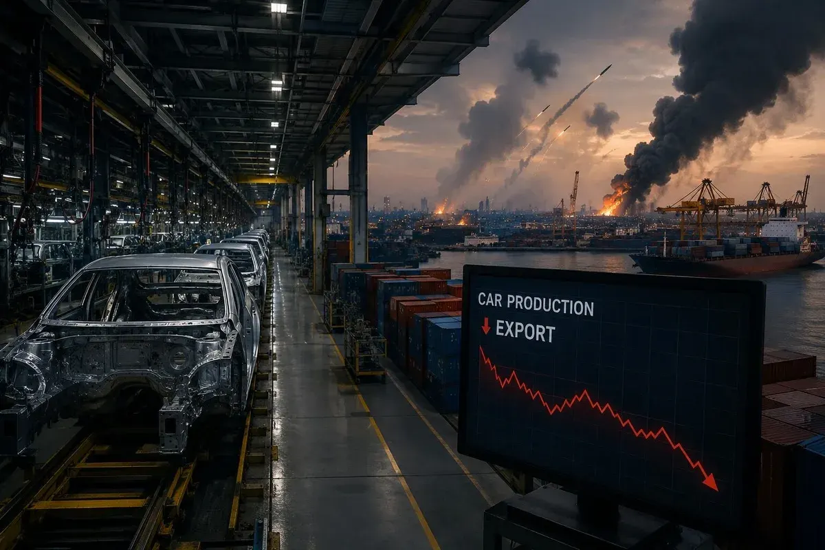 Thailand Car Output Cut to 1.45 Million Units on War, Tariff Impact