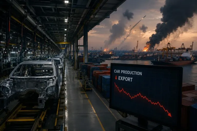 Thailand Car Output Cut to 1.45 Million Units on War, Tariff Impact