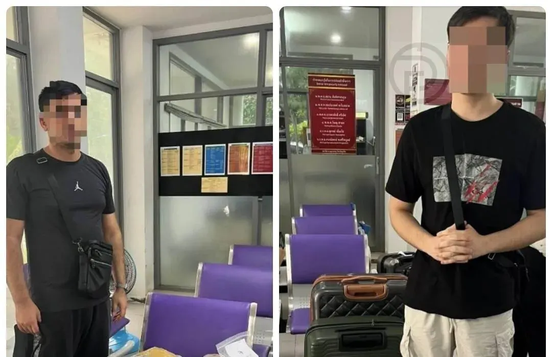 Two Uzbek Nationals Busted With 20kg Cannabis at Phuket Airport