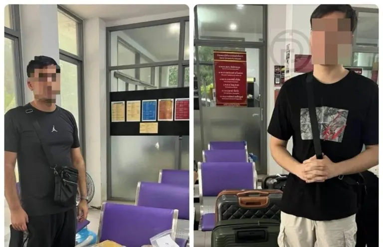Two Uzbek Nationals Busted With 20kg Cannabis at Phuket Airport