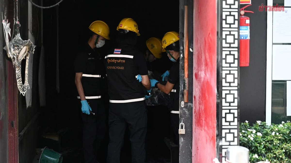 Police Probe Ceiling and Wiring in Third Investigation of Deadly Bangkok Beer Hall Fire