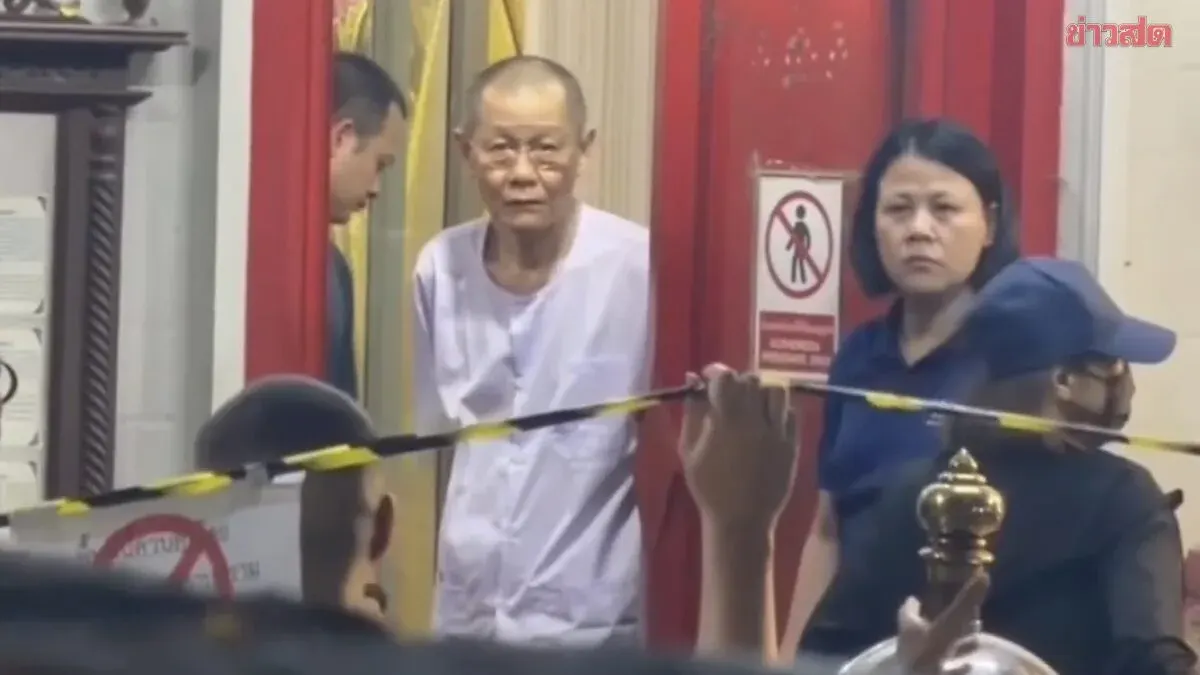 Former Abbot Detained For Transfer To Crime Suppression Unit