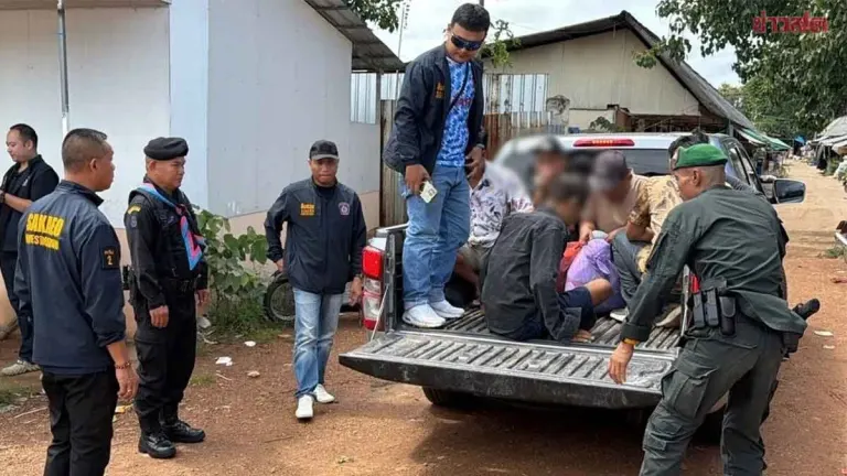 Police Raid Border Market, Arrest 26 Illegal Cambodian Residents