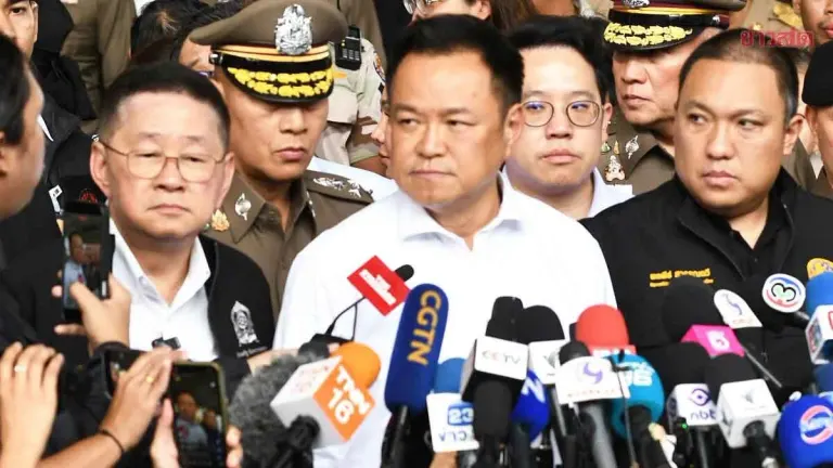 PM Anutin Blames Stress in School Shooting, Pledges Stricter Gun Laws