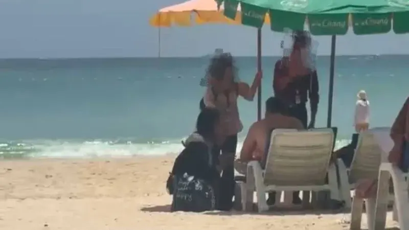 Donation scammers, illegal beach vendors targeted at Patong Beach
