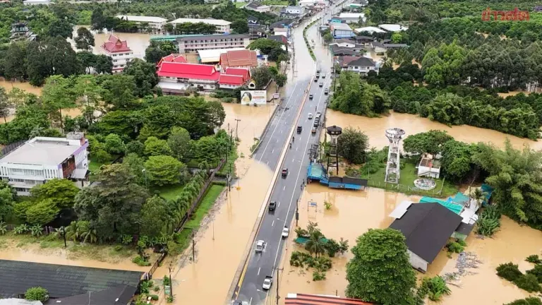 Chanthaburi Raises Alert as Floodwaters Exceed One Meter