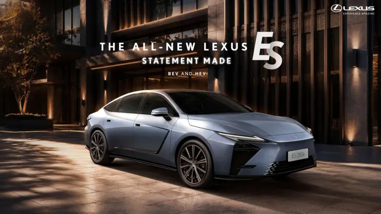 Lexus Launches All-New ES Luxury Sedan
