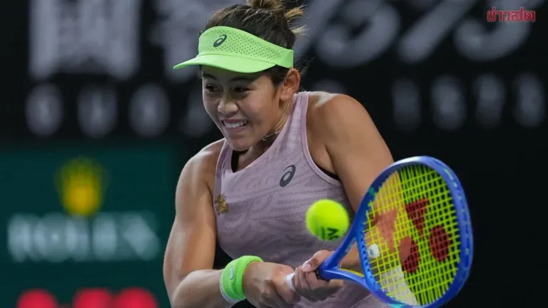 Rung Khao Stuns Austrian to Reach Wimbledon Round 2, Faces World No. 1 Sabalenka for Prize Money of 5.5 Million Baht