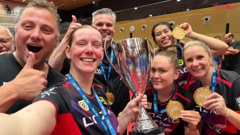 Suthasini Leads Club to European Championship Victory, Clinching Triple Crown for the Season