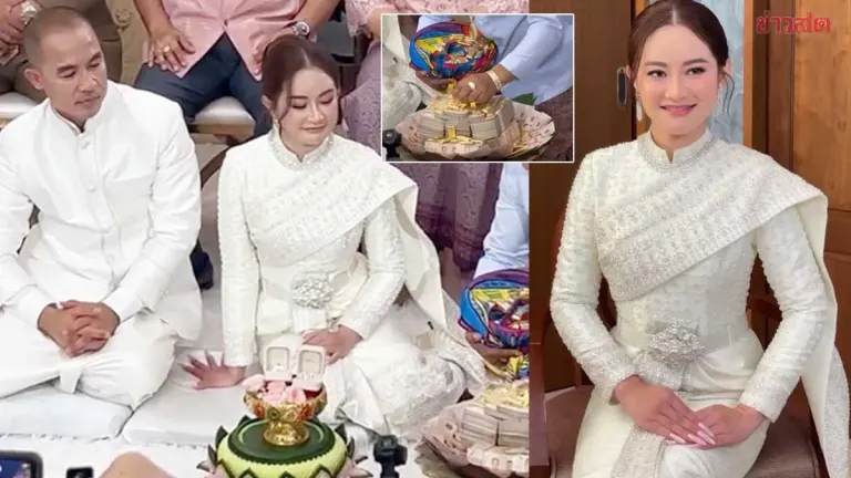 TV Host Marries in Lavish Ceremony with 50 Million Baht Dowry