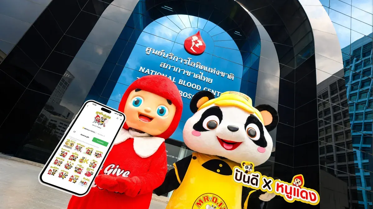 Mr. D.I.Y. and Thai Red Cross Launch Charity LINE Stickers