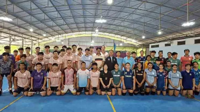 Thailand Sports Fund Inspects Athletes Preparing for Asian Games