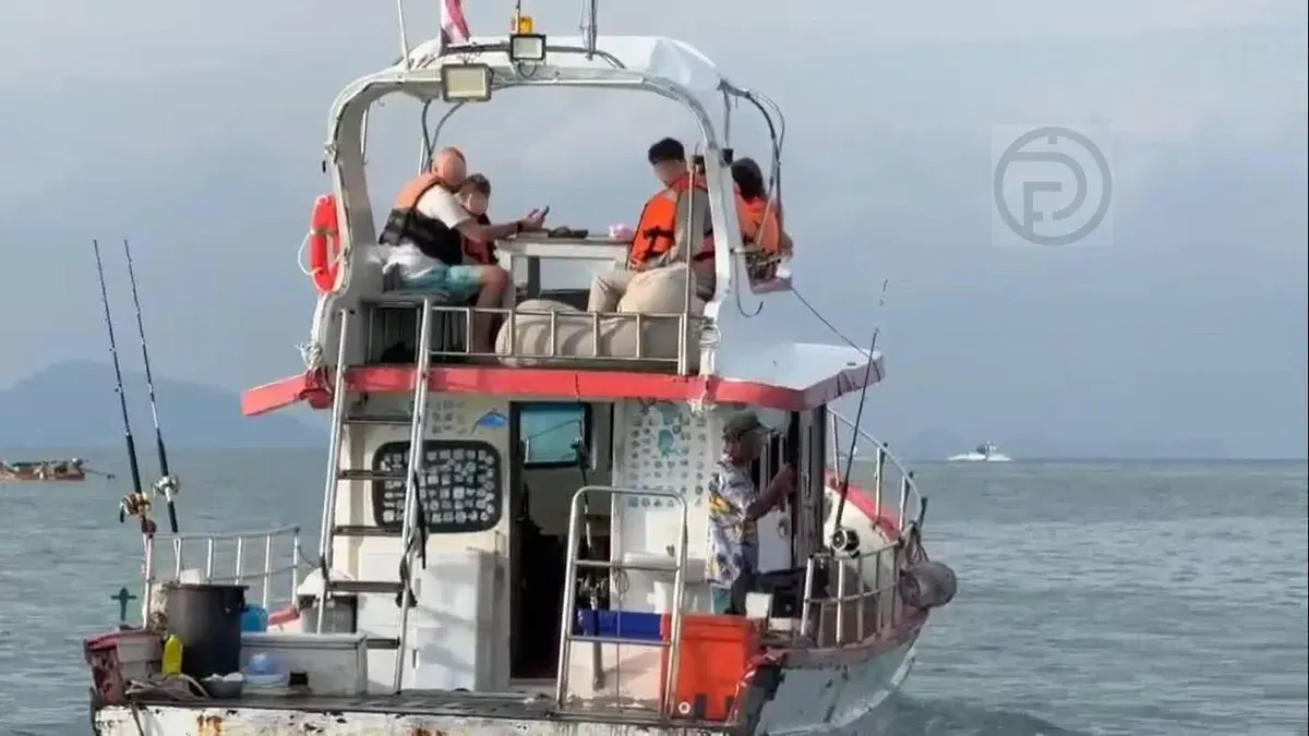 Russian Arrested in Phuket Sea for Illegal Tour Operations